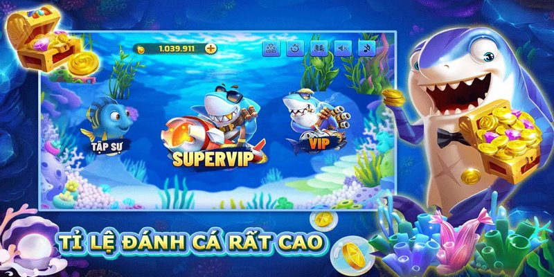 Săn cá không giới hạn Săn cá không giới hạn
