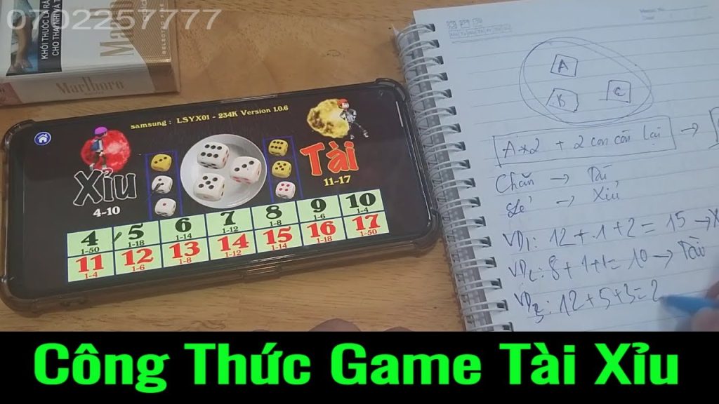 Học cách tính tài xỉu thông qua phỏng đoán bộ đôi Học cách tính tài xỉu thông qua phỏng đoán bộ đôi